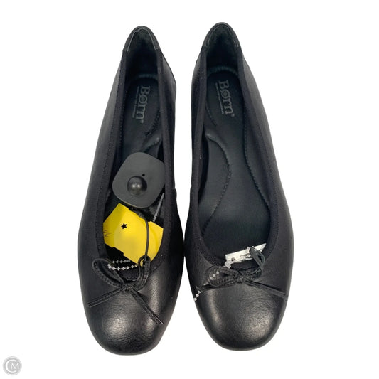 Shoes Flats By Born In Black, Size: 8