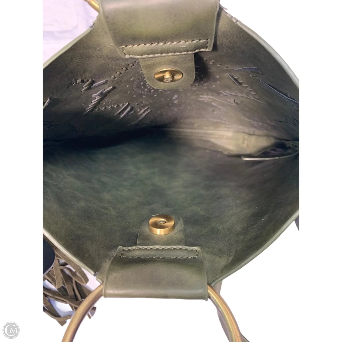 Crossbody Leather By Street Level, Size: Medium