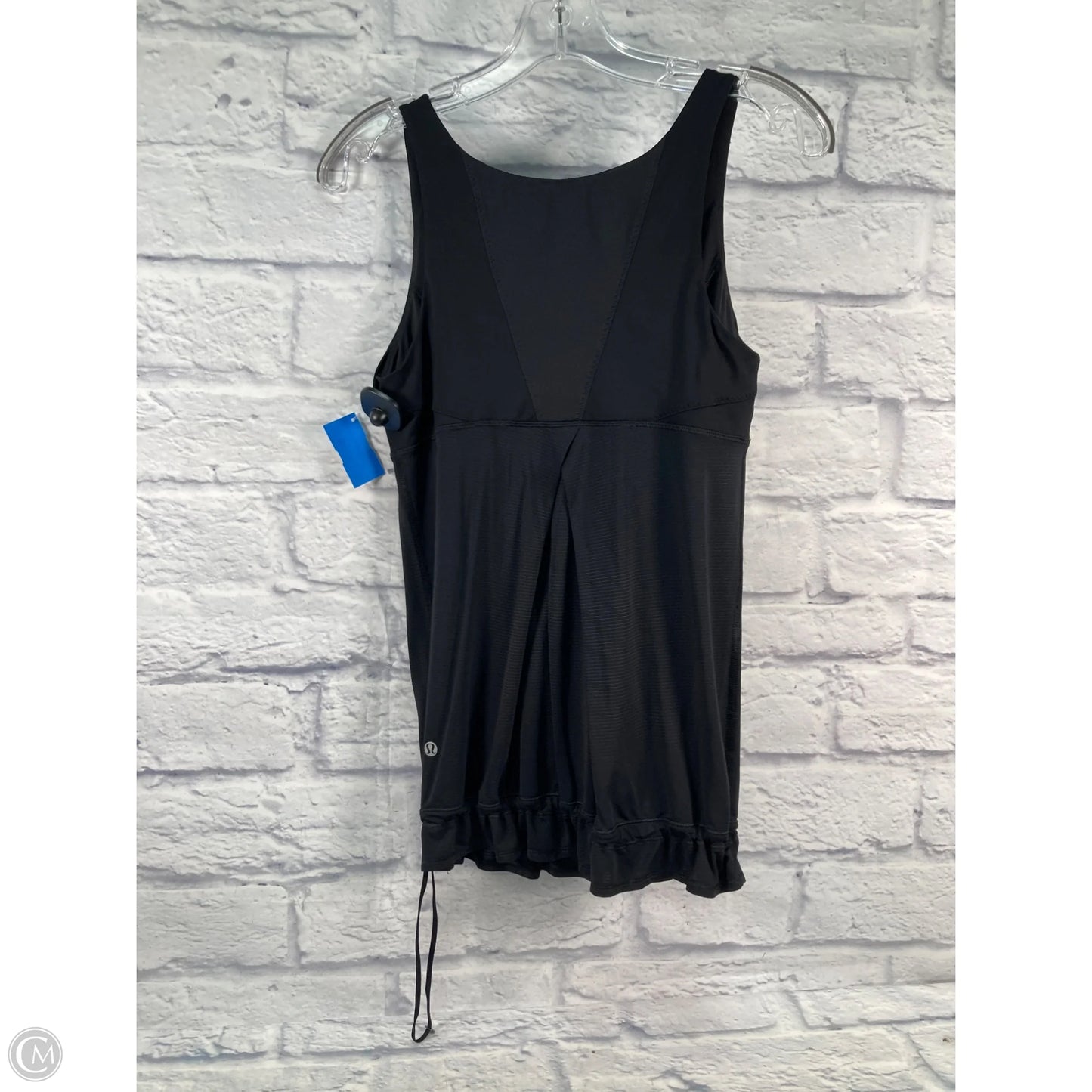 Athletic Tank Top By Lululemon In Black, Size: M