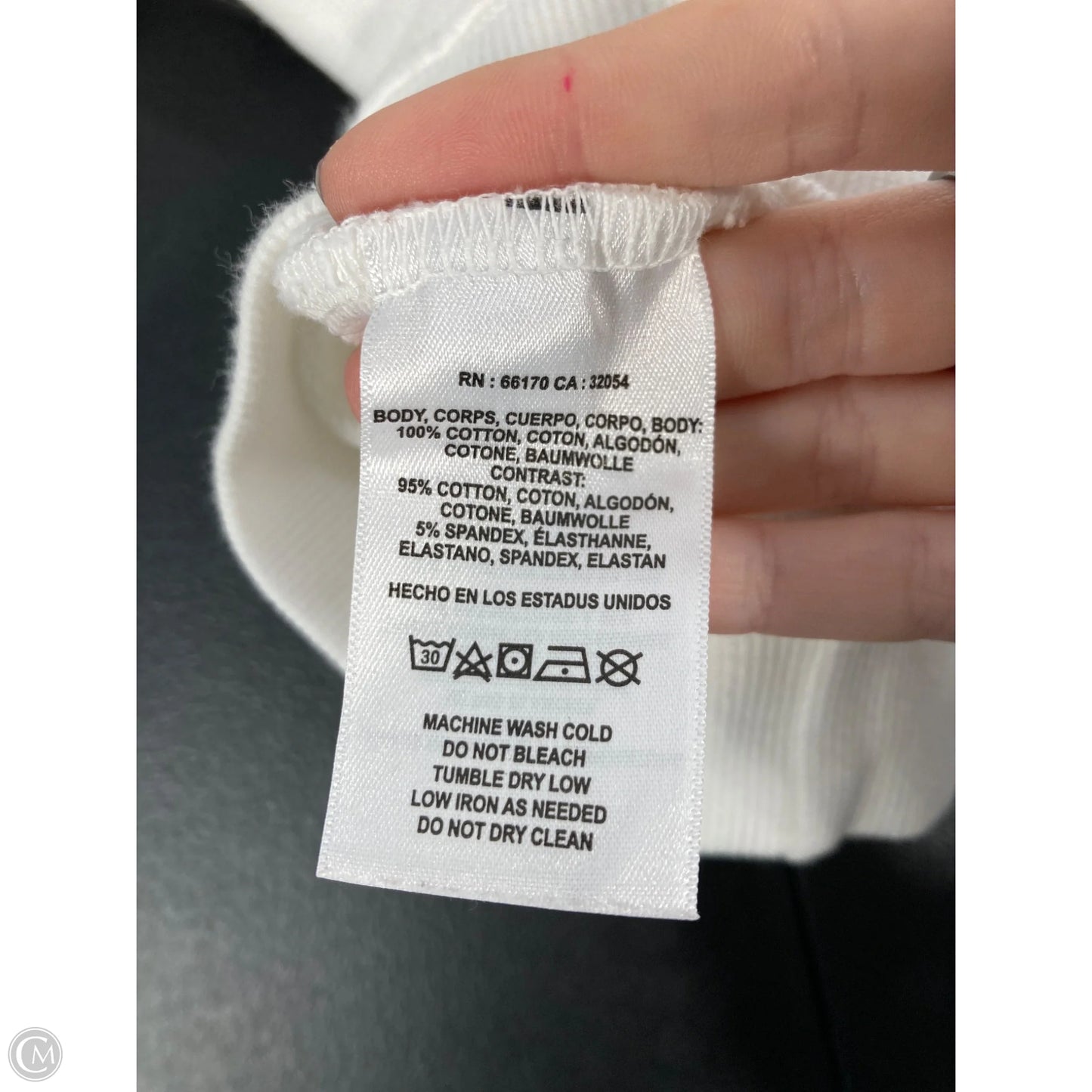 Sweatshirt Crewneck By T.la In White, Size: Xl