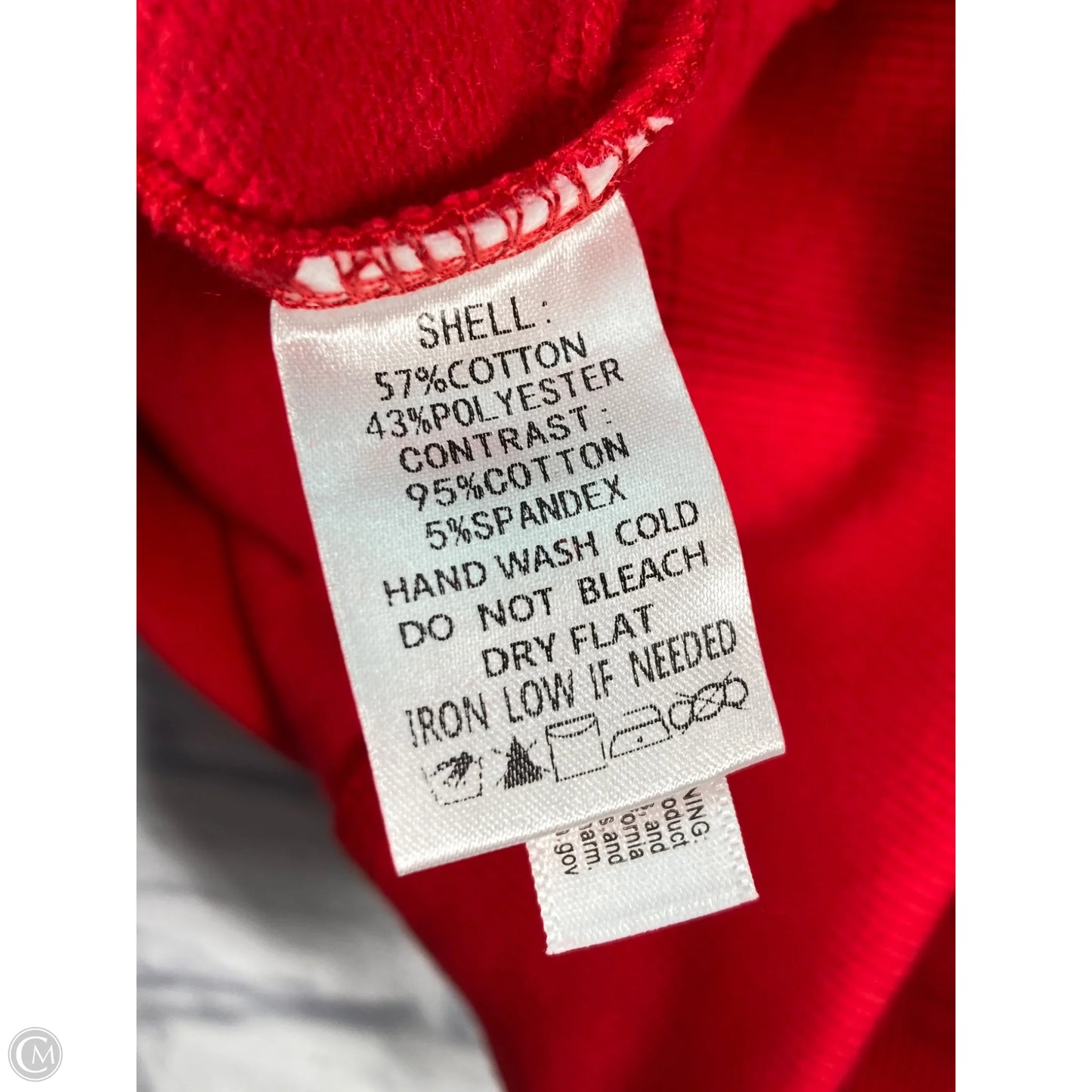 Sweatshirt Crewneck By Fantastic Fawn In Red, Size: S