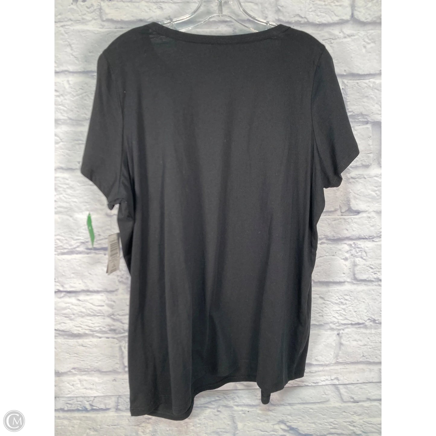 Top Short Sleeve By Torrid In Black, Size: 1x