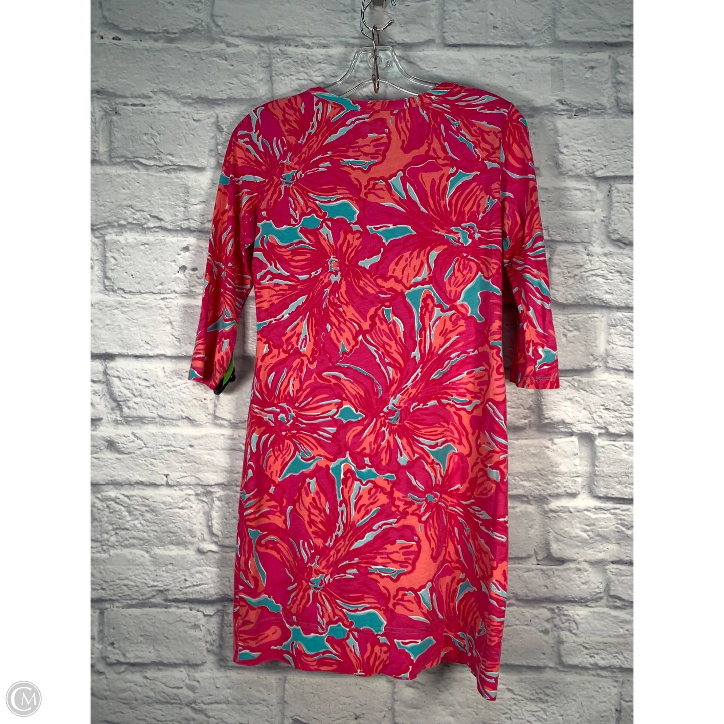 Dress Designer By Lilly Pulitzer In Blue & Pink, Size: Xs