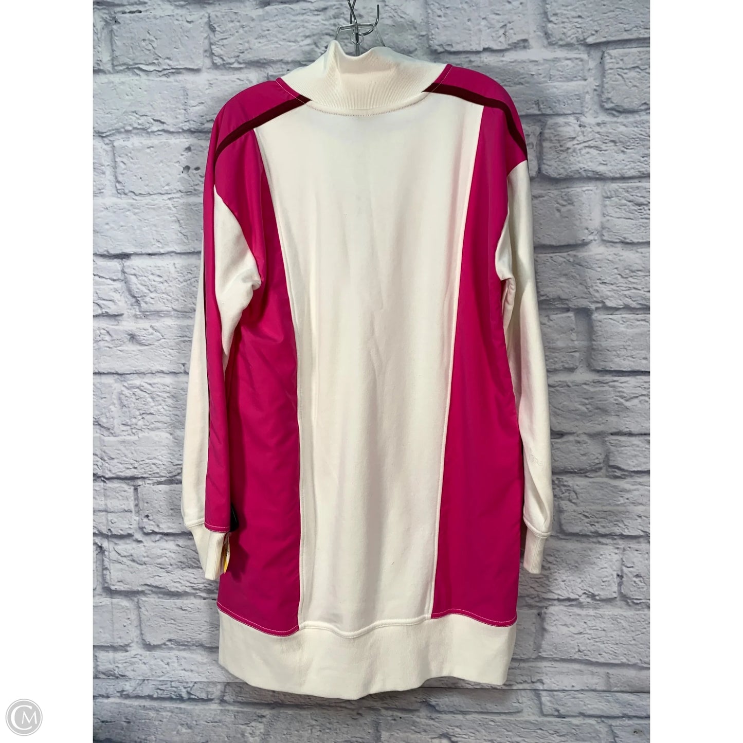 Athletic Dress By Daily Practice By Anthropologie In Pink & White, Size: M