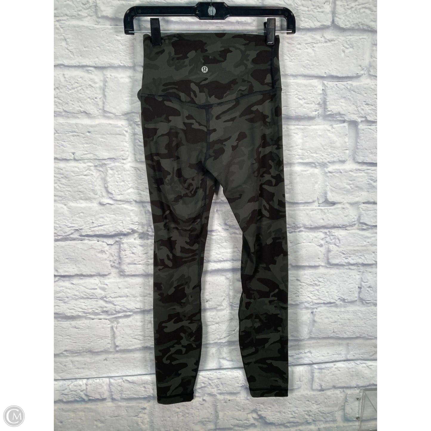 Athletic Leggings By Lululemon In Camouflage Print, Size: 4