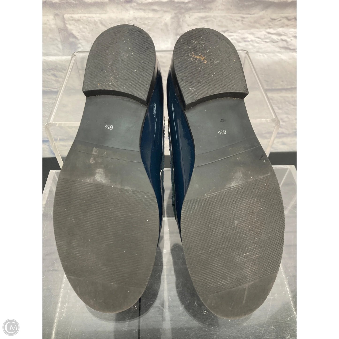 Shoes Flats By Clothes Mentor In Blue, Size: 6.5