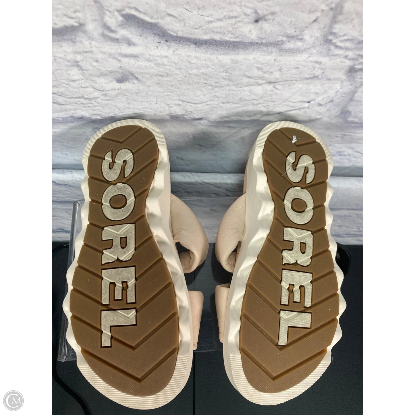 Sandals Flats By Sorel In Peach, Size: 6.5