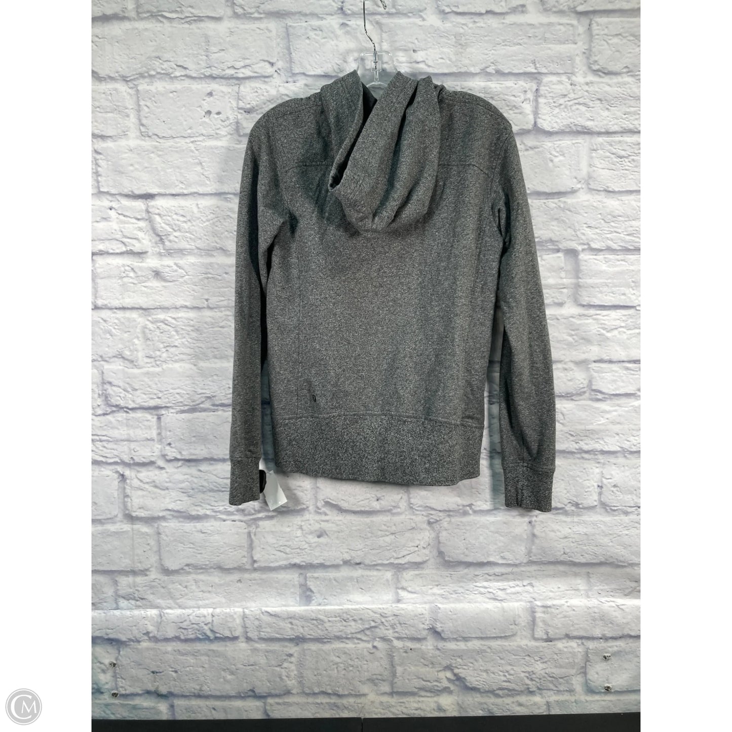 Athletic Jacket By Lululemon In Grey, Size: S