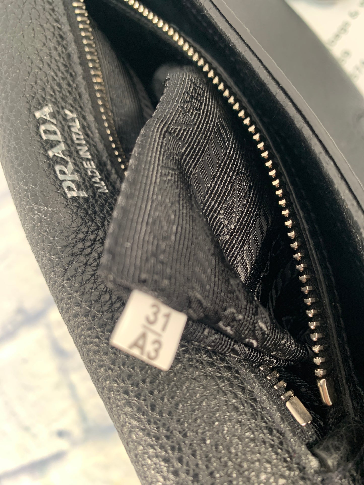 Crossbody Luxury Designer By Prada, Size: Medium