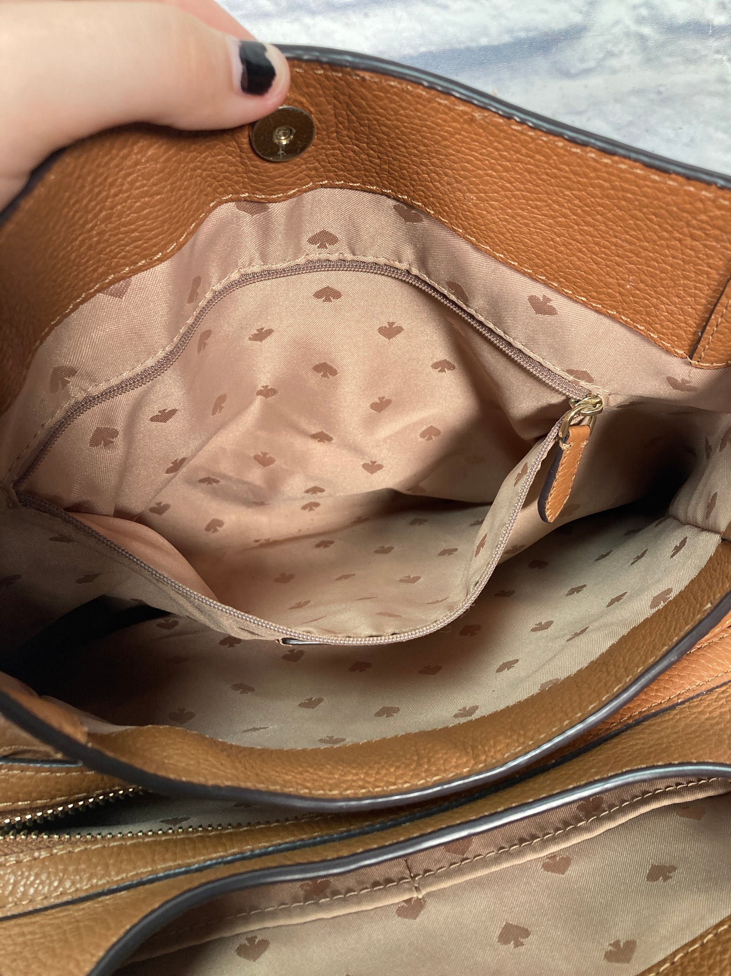 Handbag Designer By Kate Spade, Size: Large