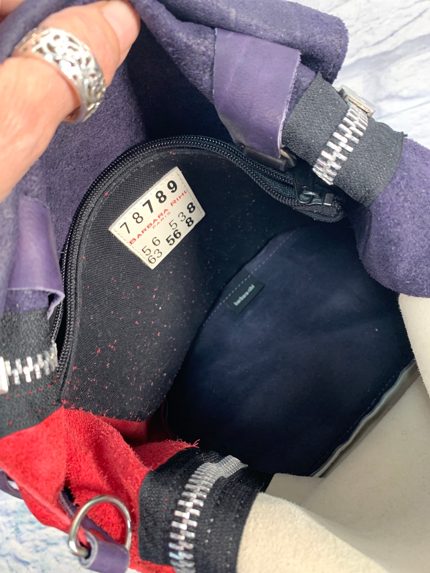 Handbag Leather By Clothes Mentor, Size: Medium