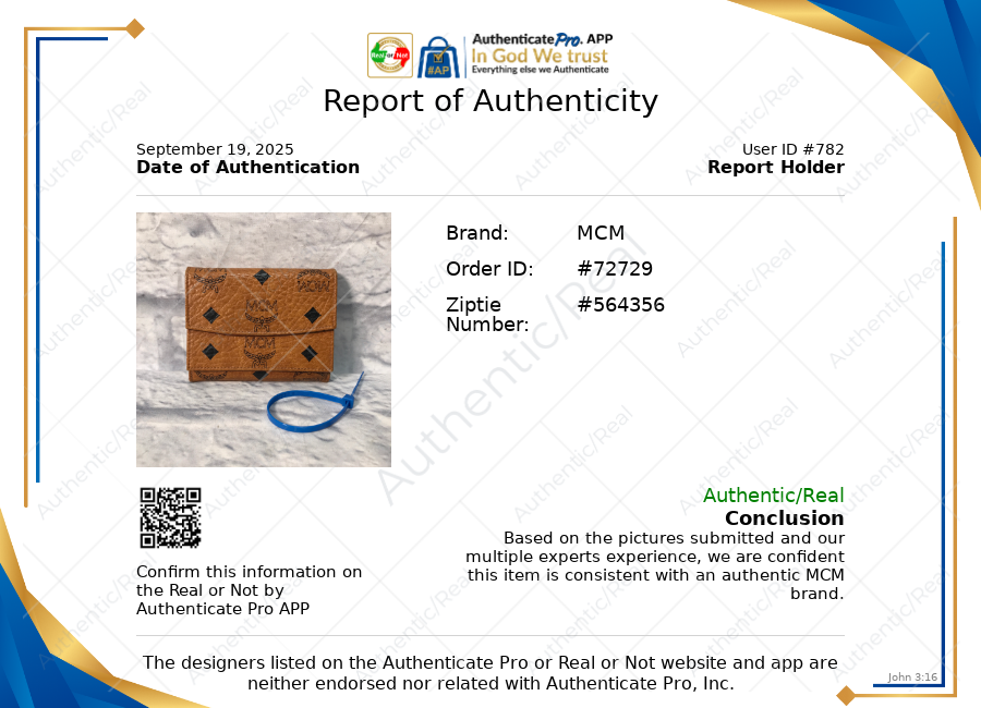 Wallet Luxury Designer By Mcm, Size: Small
