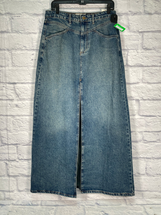 Skirt Maxi By We The Free In Blue Denim, Size: 6