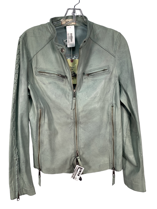 Jacket Moto Leather By Clothes Mentor  Size: M