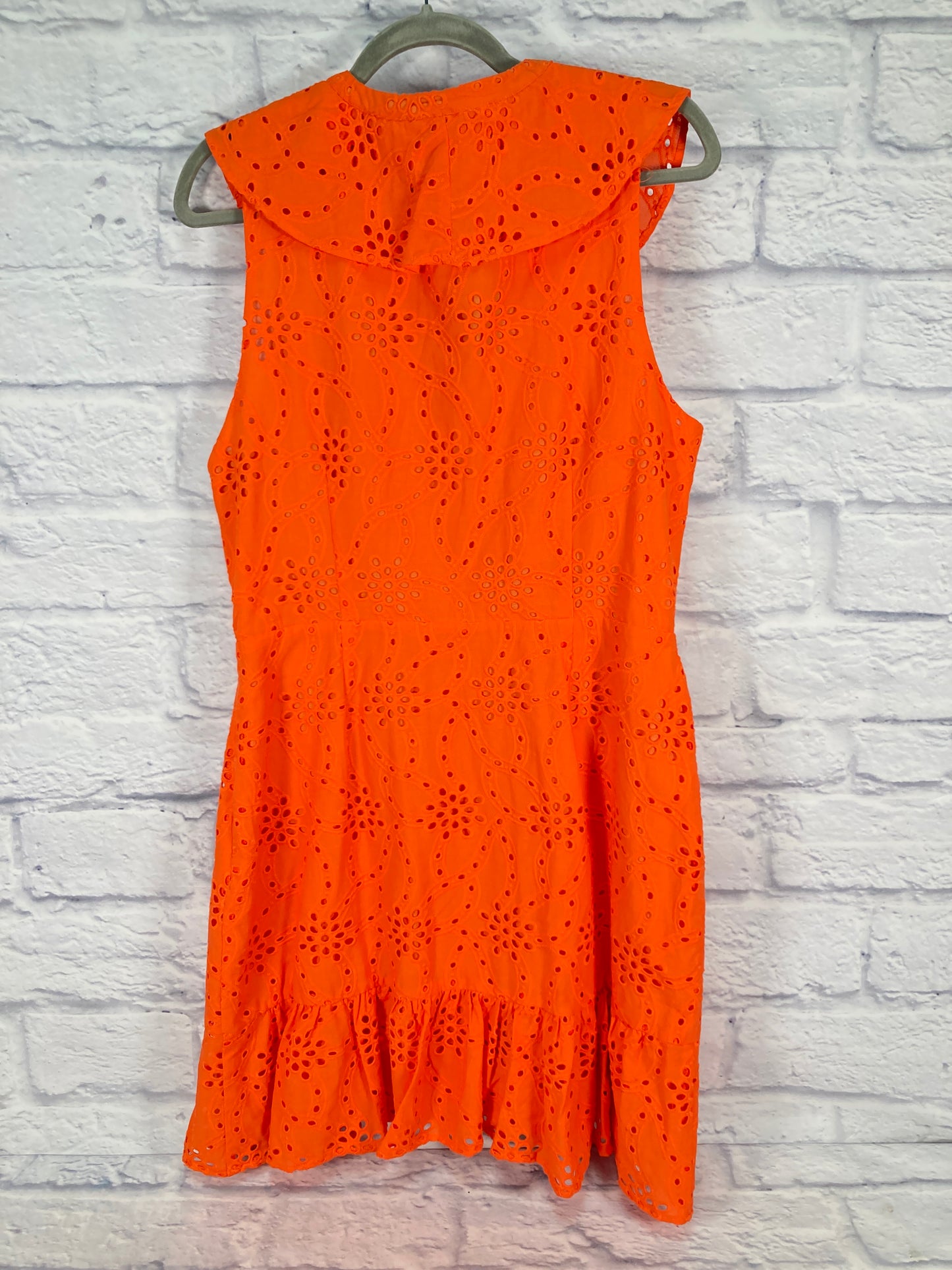 Orange Dress Designer Milly, Size L