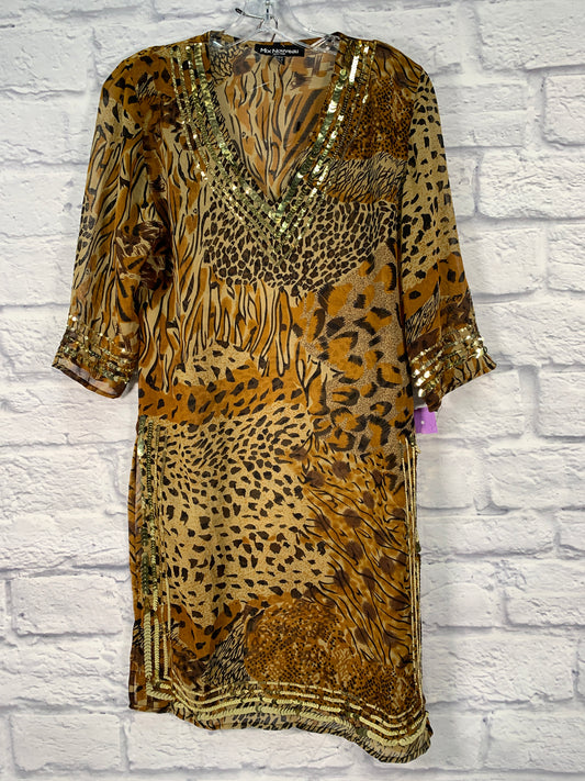 Animal Print Swimwear Cover-up Clothes Mentor, Size S