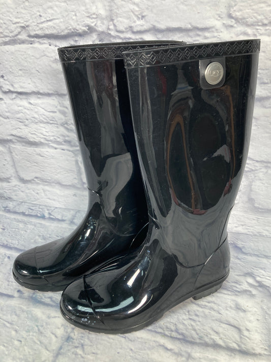 Black Boots Rain Ugg, Size 7