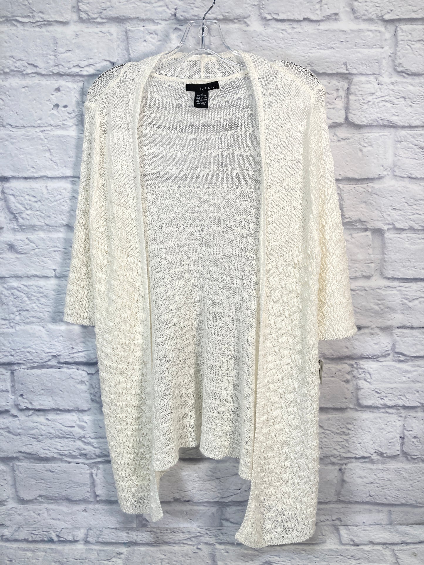 Cream Cardigan Grace, Size M