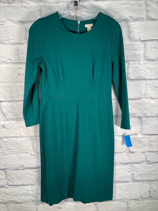 Dress Work By J. Crew In Green, Size: Xs