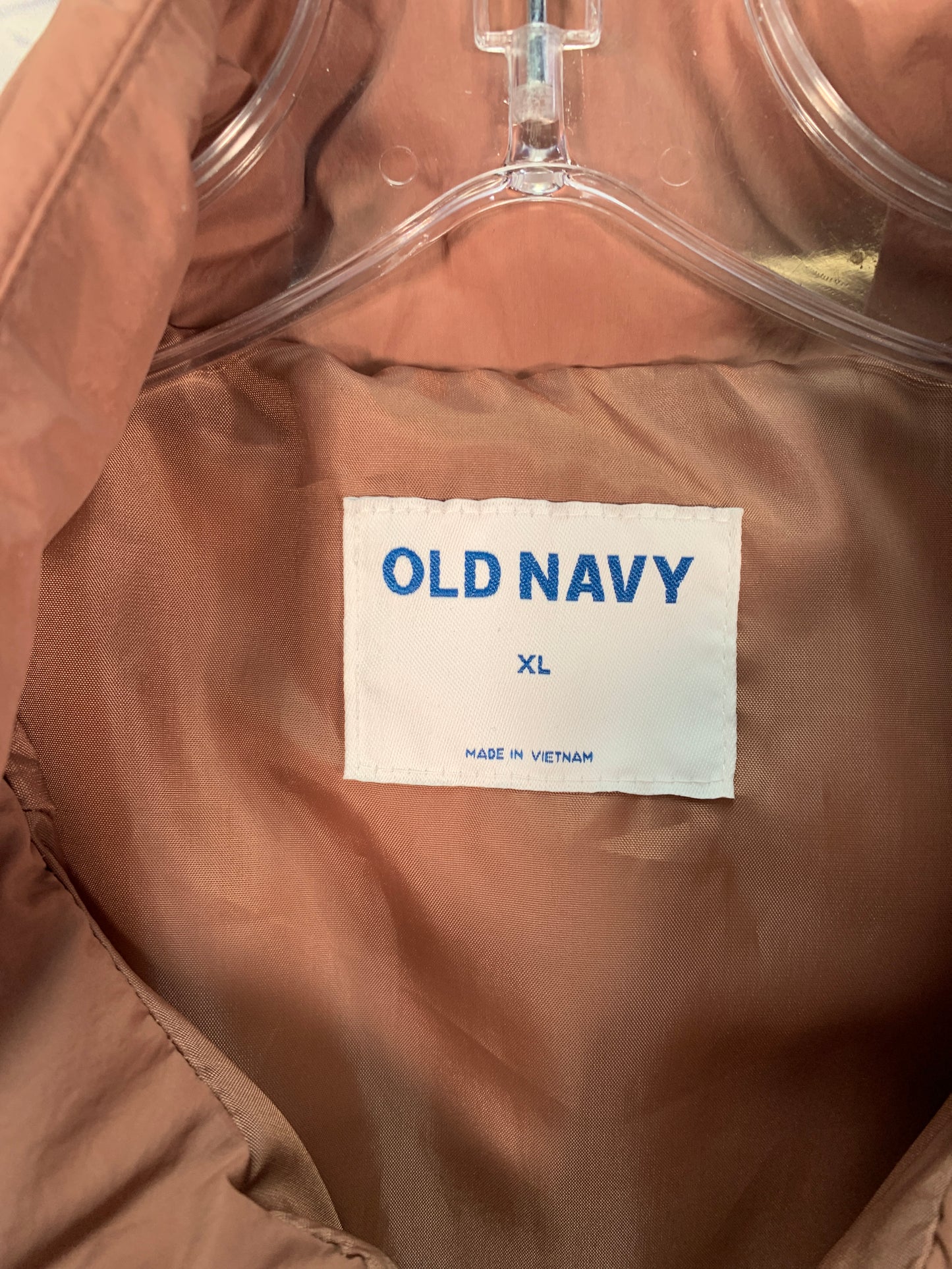 Coat Puffer & Quilted By Old Navy In Mauve, Size: Xl