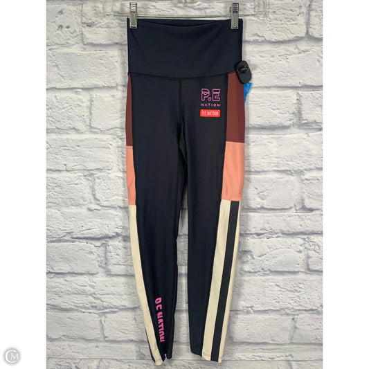 Athletic Leggings By Clothes Mentor In Black & Brown, Size: Xxs