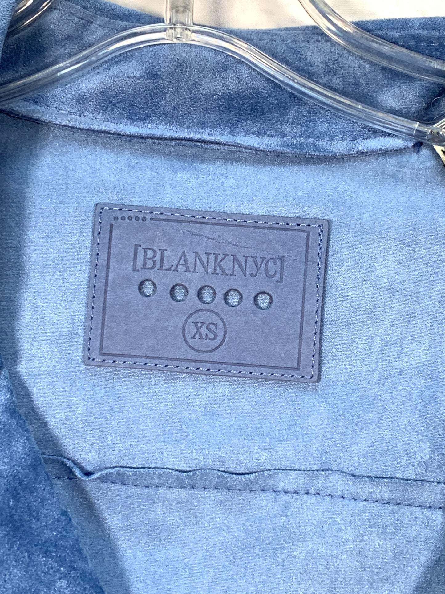 Jacket Moto By Blanknyc In Blue, Size: Xs