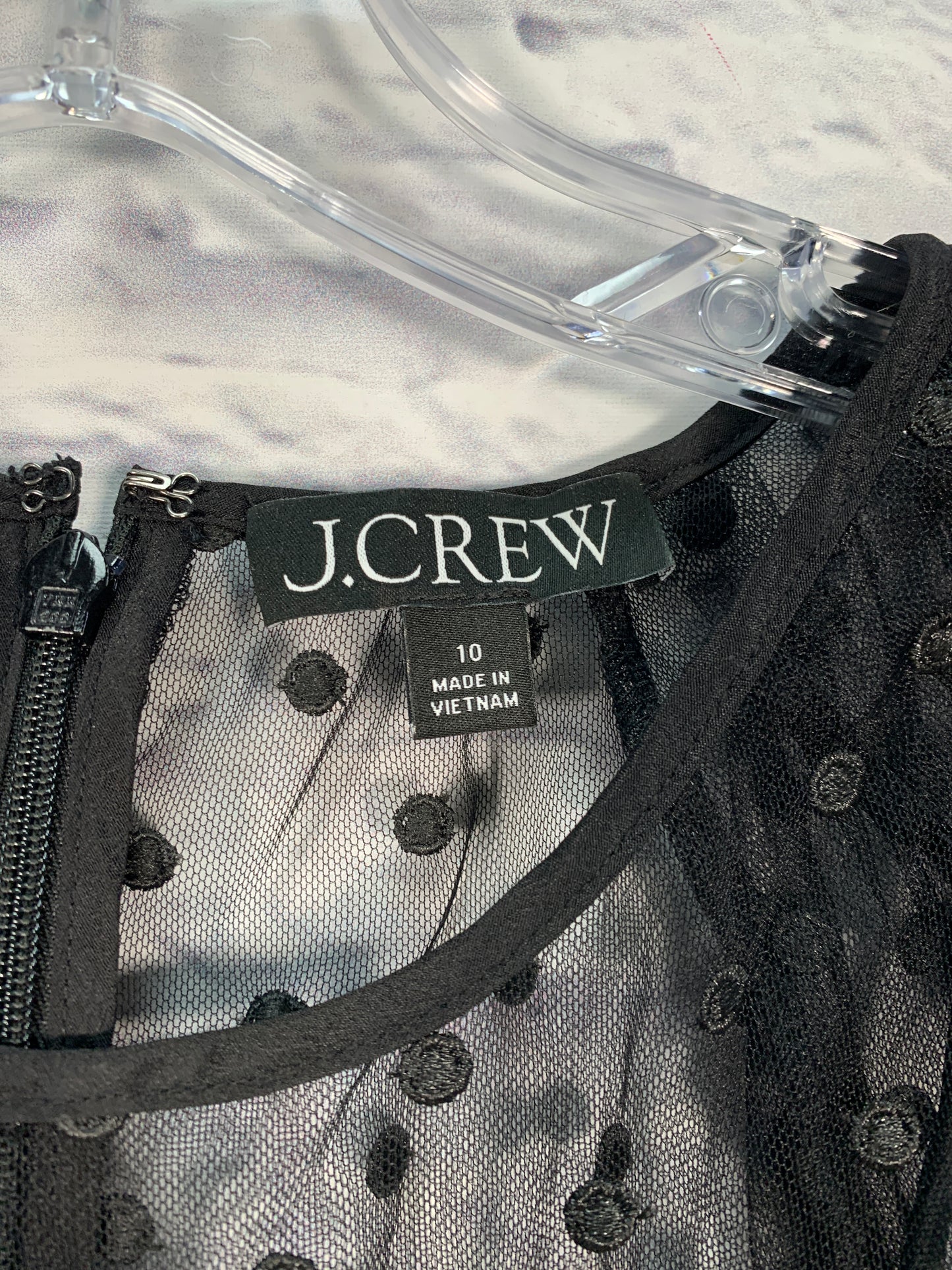 Top Short Sleeve By J. Crew In Black, Size: M