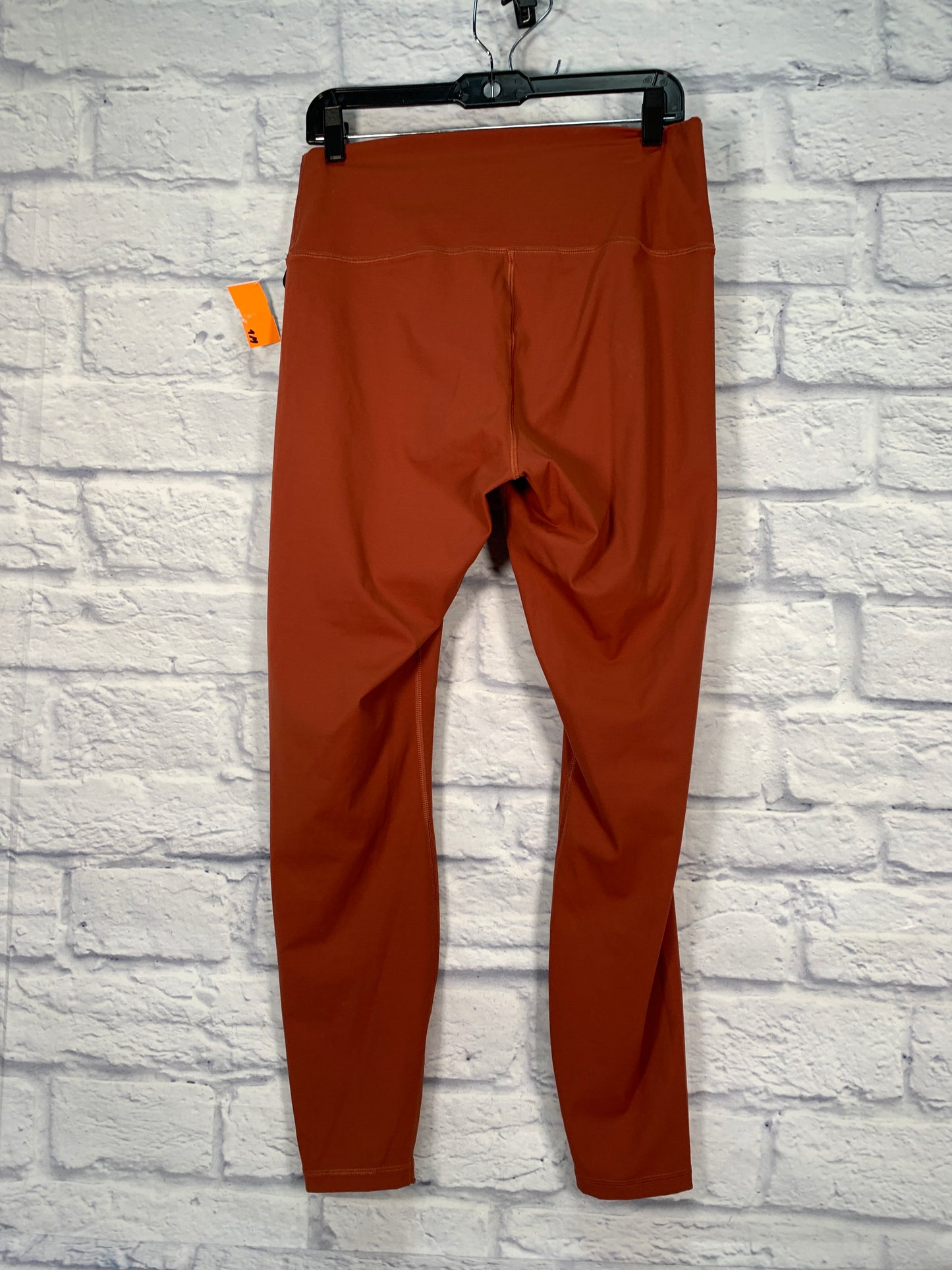 Athletic Leggings By Everlane In Orange, Size: Xl