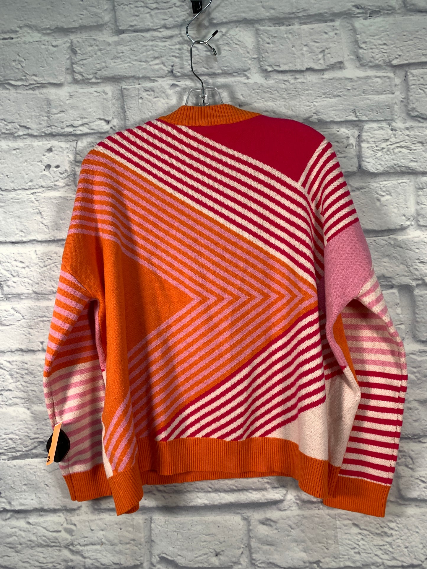 Sweater By Thml In Orange & Pink, Size: Xl