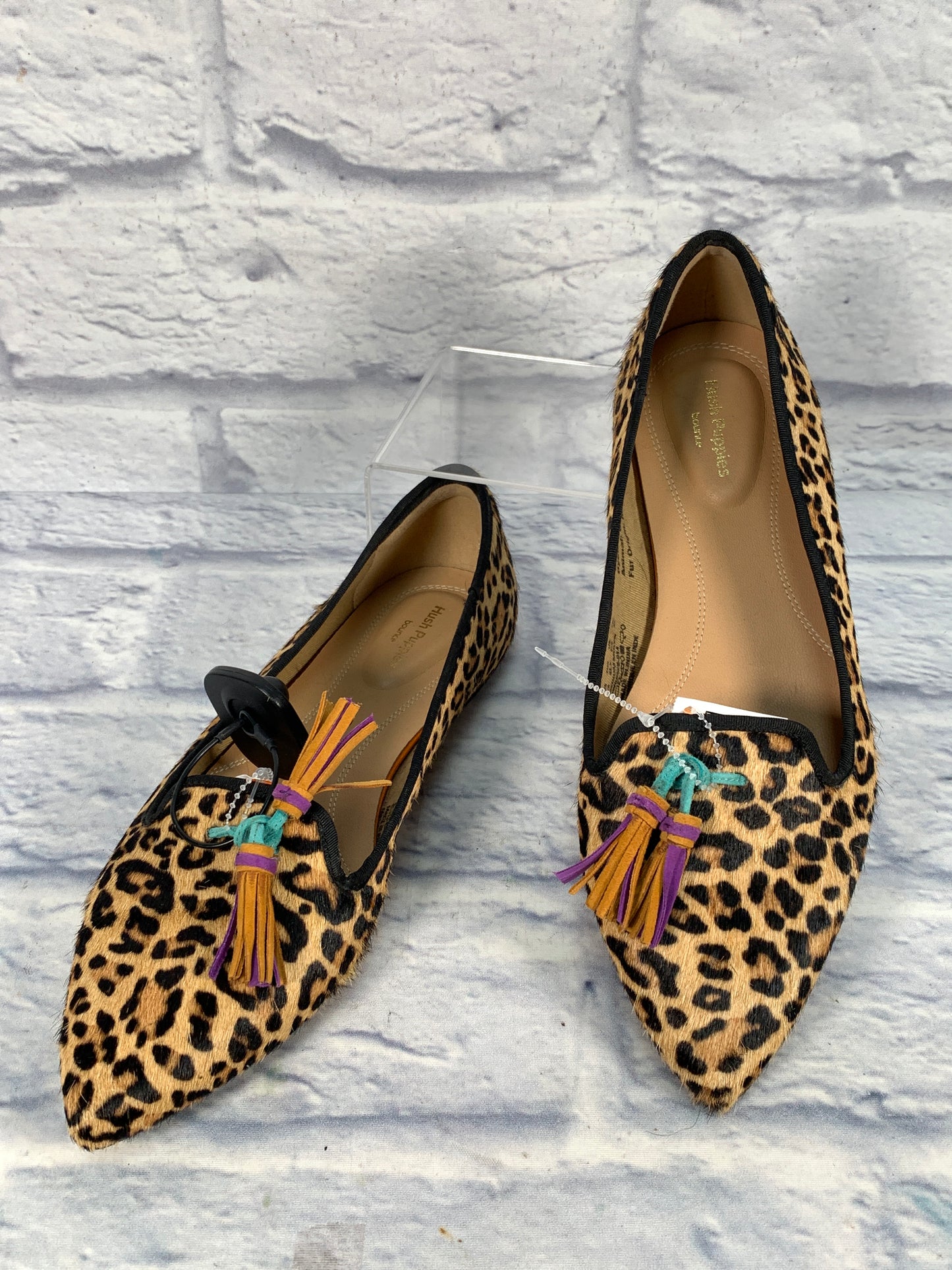 Shoes Flats By Hush Puppies In Animal Print, Size: 9.5