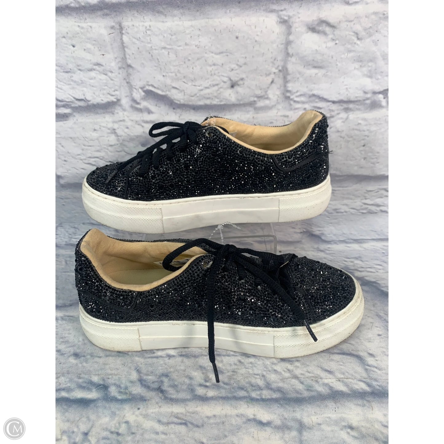 Shoes Sneakers Platform By Betsey Johnson In Black, Size: 6