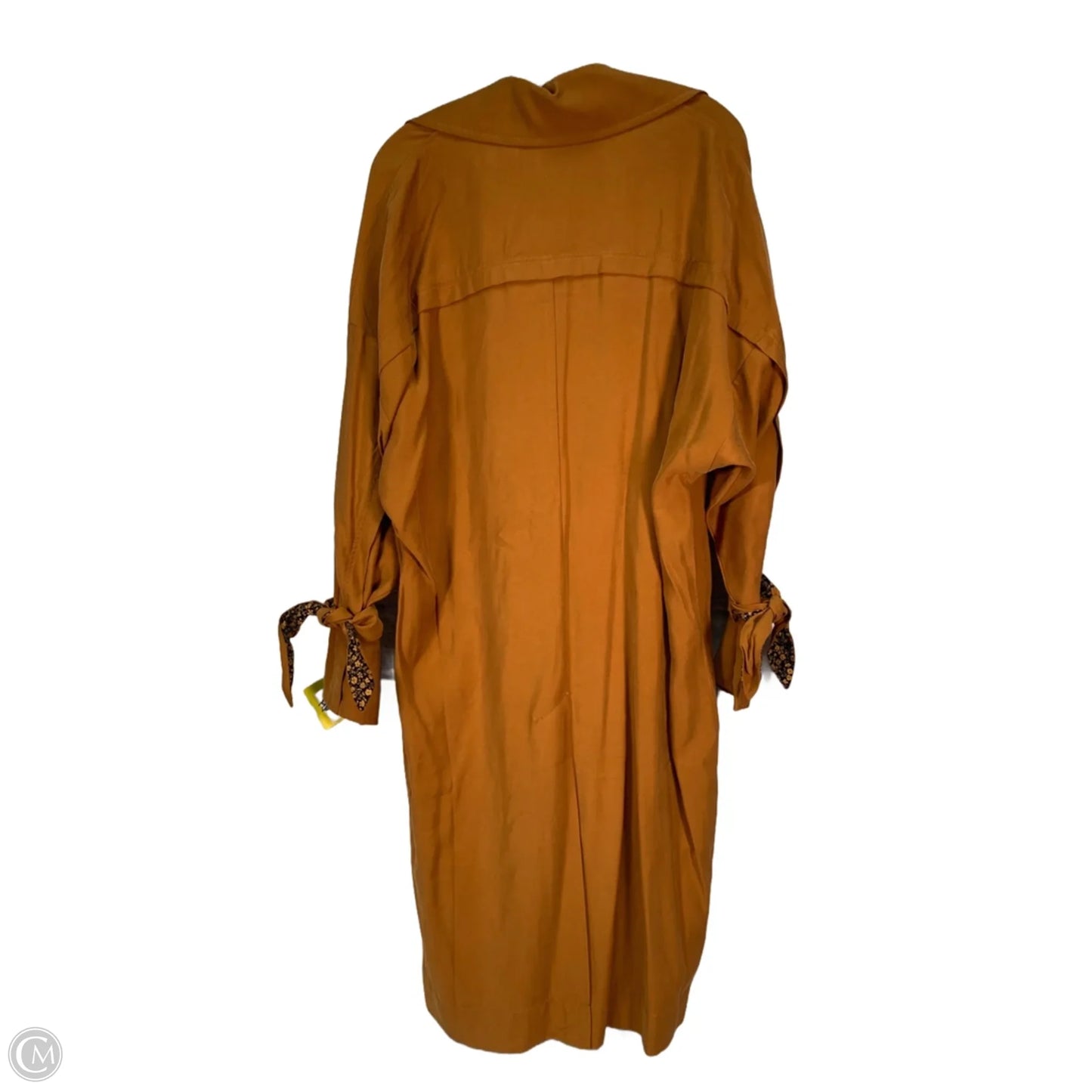 Coat Trench Coat By Anthropologie In Brown, Size: S