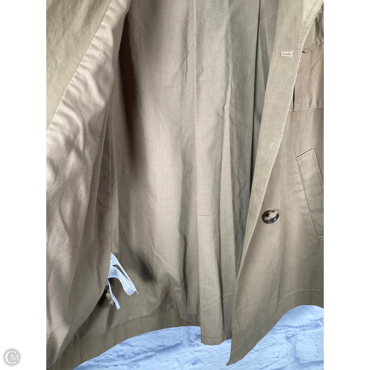 Jacket Utility By Loft In Tan, Size: Xsp