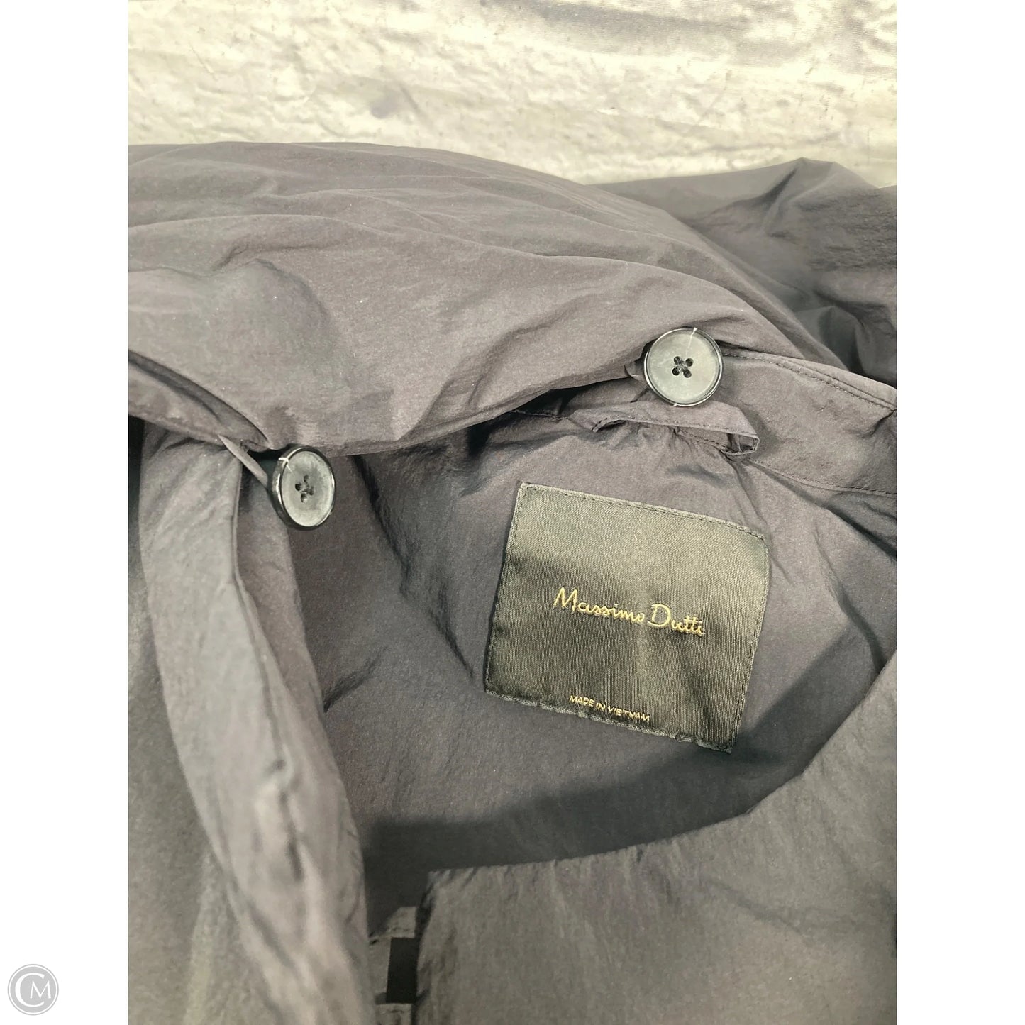 Jacket Puffer & Quilted By Massimo Dutti In Black, Size: S