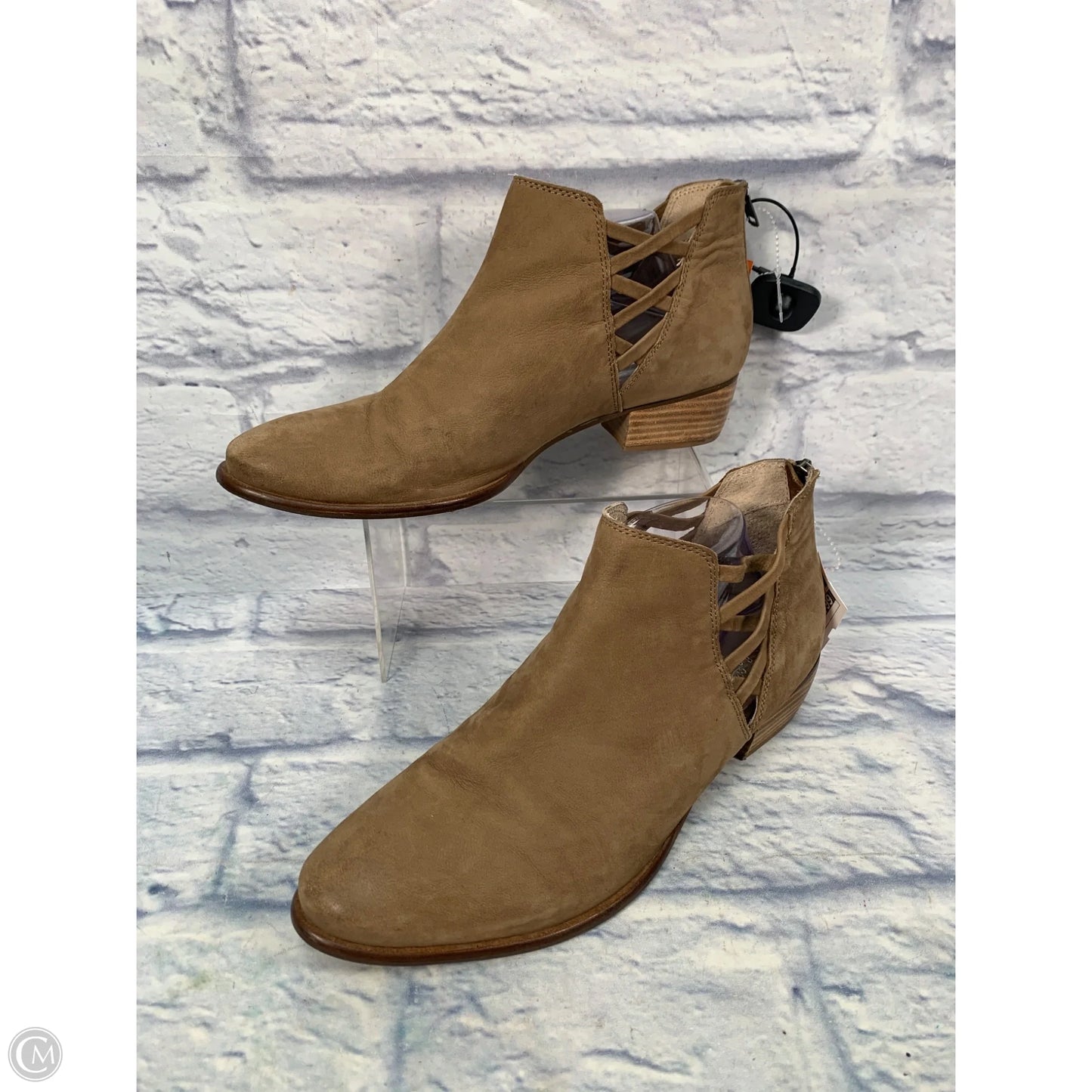 Boots Ankle Flats By Seychelles In Tan, Size: 11