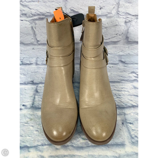 Boots Ankle Heels By Corkys In Tan, Size: 11