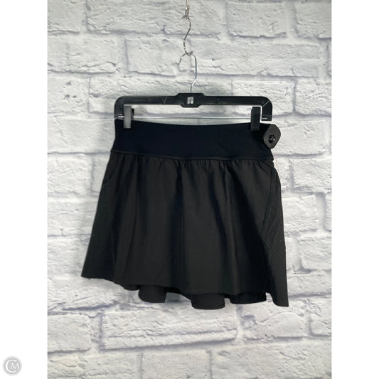 Athletic Skort By Spanx In Black, Size: M