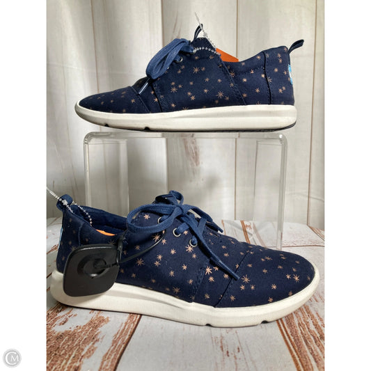 Shoes Sneakers By Toms In Navy, Size: 6