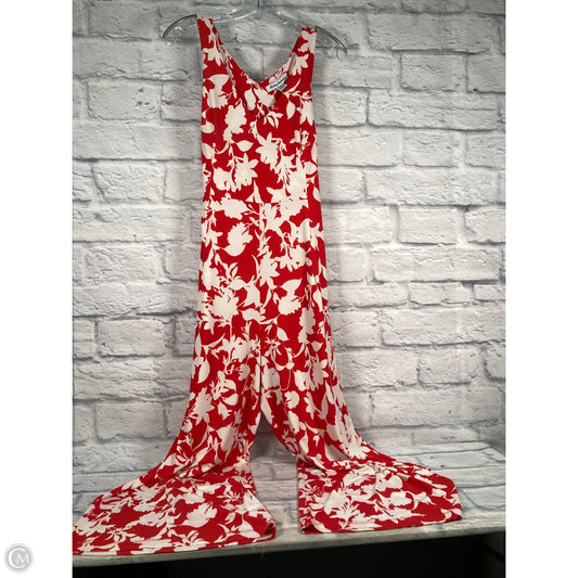 Jumpsuit By Tommy Bahama In Red & White, Size: S