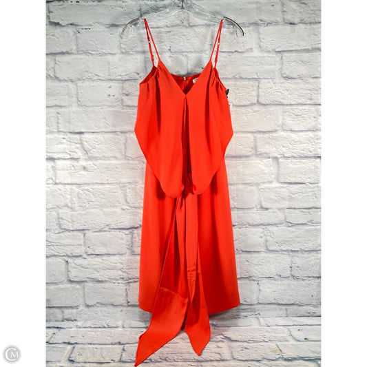 Dress Party Midi By Trina Turk In Orange, Size: S
