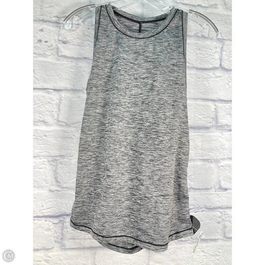 Athletic Tank Top By Lululemon In Grey, Size: Xs