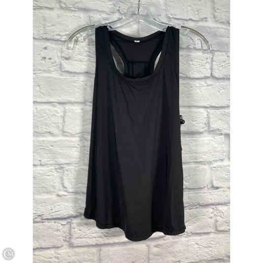 Athletic Tank Top By Lululemon In Black, Size: S
