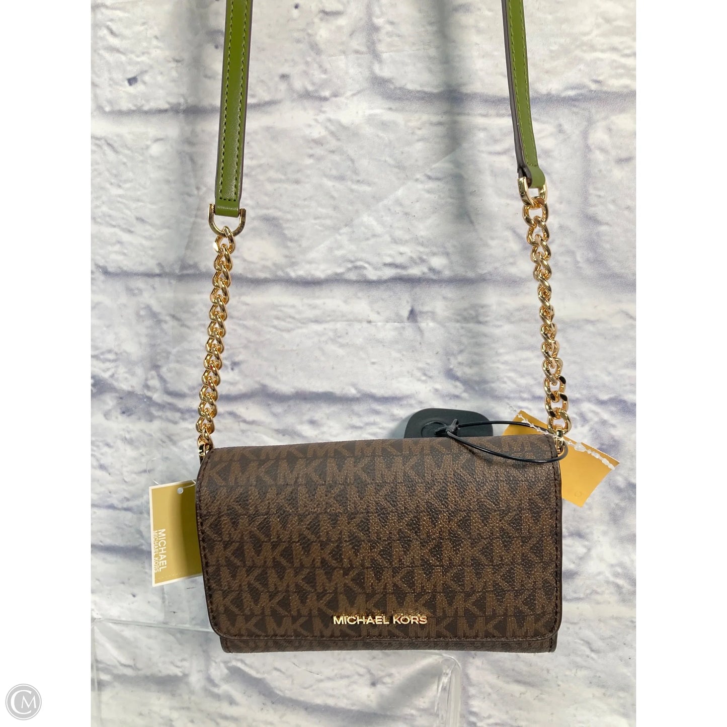 Crossbody Designer By Michael Kors, Size: Medium