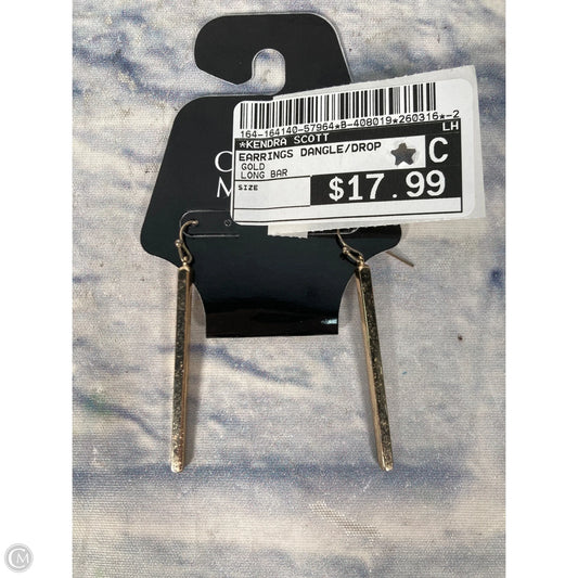 Earrings Dangle/drop By Kendra Scott