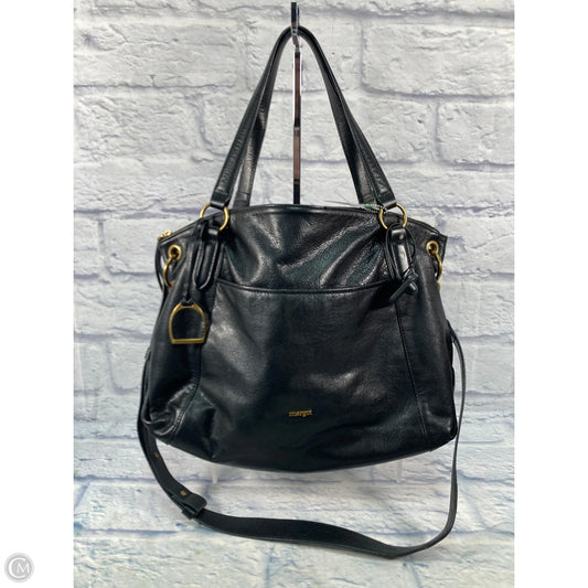 Handbag Leather By Margot, Size: Large