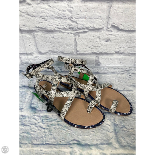 Shoes Flats By Cabi In Animal Print, Size: 9.5