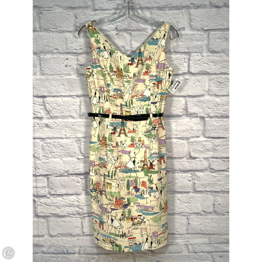 Dress Casual Midi By David Meister In Cream, Size: S