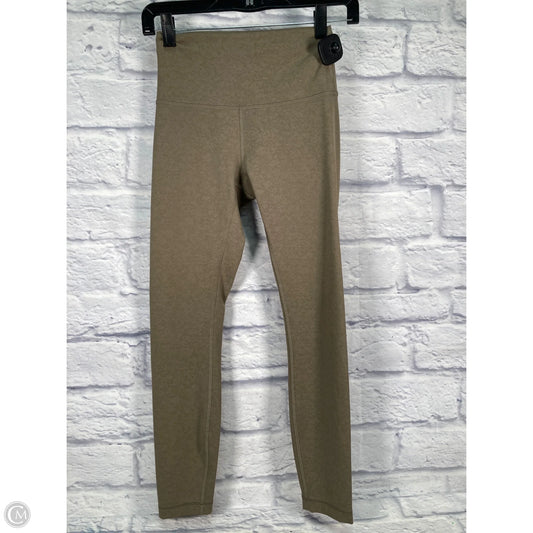 Athletic Leggings By Lululemon In Green, Size: 4