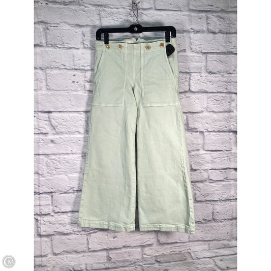 Jeans Cropped By Pilcro In Green, Size: 2