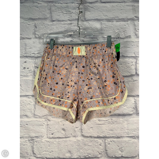 Athletic Shorts By Free People In Floral Print, Size: Xs